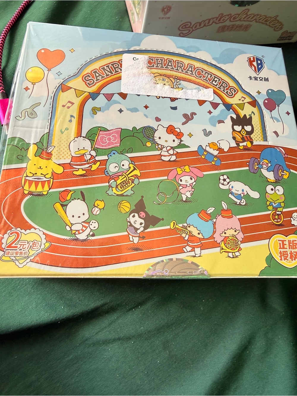 Sanrio Characters Sports Collectible Trading Cards Sealed Box 30 Packs